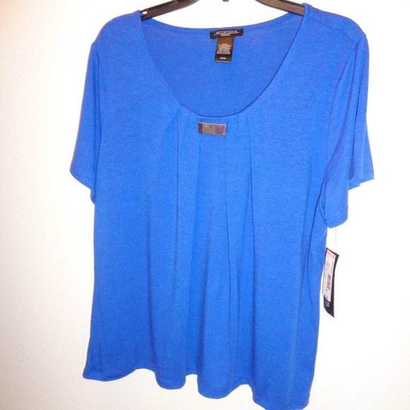 NOTATIONS Women's  Top Size 2X NWT - Picture 4 of 13
